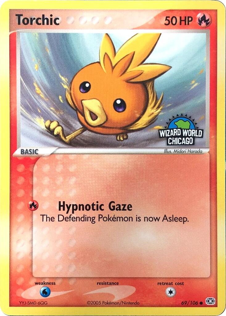 Torchic (69/106) (Wizard World Chicago) [Miscellaneous Cards] | Eastridge Sports Cards & Games