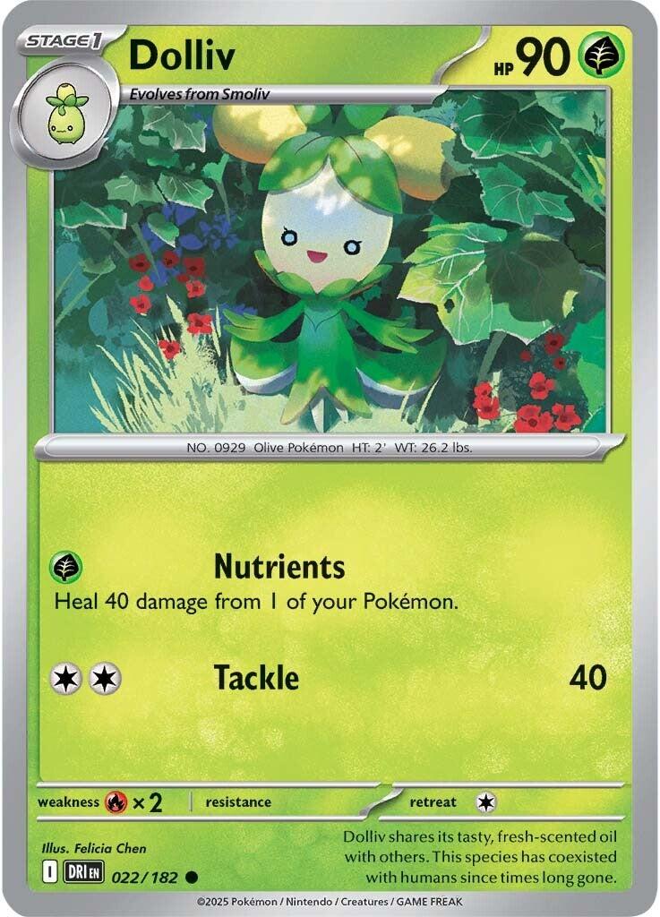 Dolliv (022/182) [Scarlet & Violet: Destined Rivals] | Eastridge Sports Cards & Games