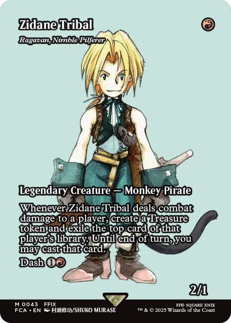 Zidane Tribal - Ragavan, Nimble Pilferer (Showcase) [FINAL FANTASY : Through the Ages] | Eastridge Sports Cards & Games