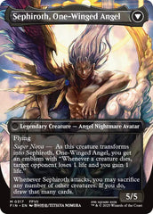 Sephiroth, Fabled SOLDIER // Sephiroth, One-Winged Angel (Borderless) (0317) [FINAL FANTASY] | Eastridge Sports Cards & Games