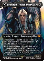 Sephiroth, Fabled SOLDIER // Sephiroth, One-Winged Angel (Borderless) (0317) [FINAL FANTASY] | Eastridge Sports Cards & Games