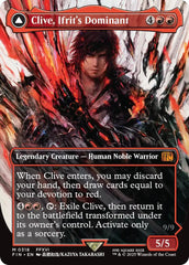 Clive, Ifrit's Dominant // Ifrit, Warden of Inferno (Borderless) (0318) [FINAL FANTASY] | Eastridge Sports Cards & Games