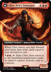 Clive, Ifrit's Dominant // Ifrit, Warden of Inferno (Extended Art) [FINAL FANTASY] | Eastridge Sports Cards & Games