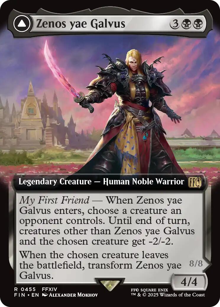 Zenos yae Galvus // Shinryu, Transcendent Rival (Extended Art) [FINAL FANTASY] | Eastridge Sports Cards & Games