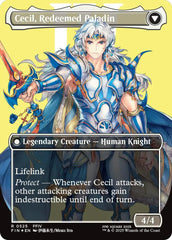 Cecil, Dark Knight // Cecil, Redeemed Paladin (Borderless) (Surge Foil) [FINAL FANTASY] | Eastridge Sports Cards & Games