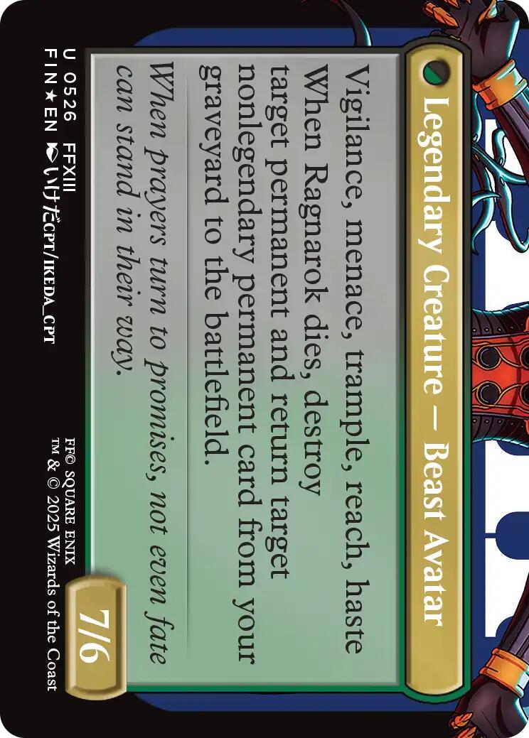 Fang, Fearless l'Cie (Borderless) (Surge Foil) [FINAL FANTASY] | Eastridge Sports Cards & Games