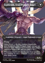 Sephiroth, Fabled SOLDIER // Sephiroth, One-Winged Angel (Borderless) (Surge Foil) [FINAL FANTASY] | Eastridge Sports Cards & Games