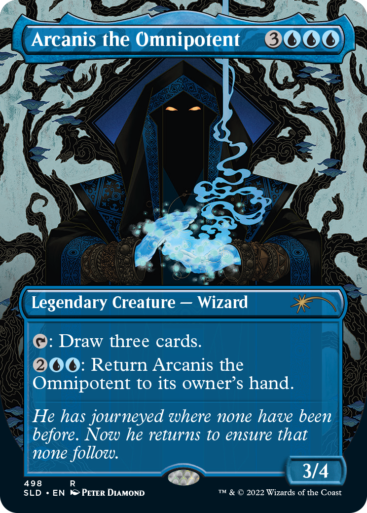 Arcanis the Omnipotent (Borderless) [Secret Lair Drop Series] | Eastridge Sports Cards & Games