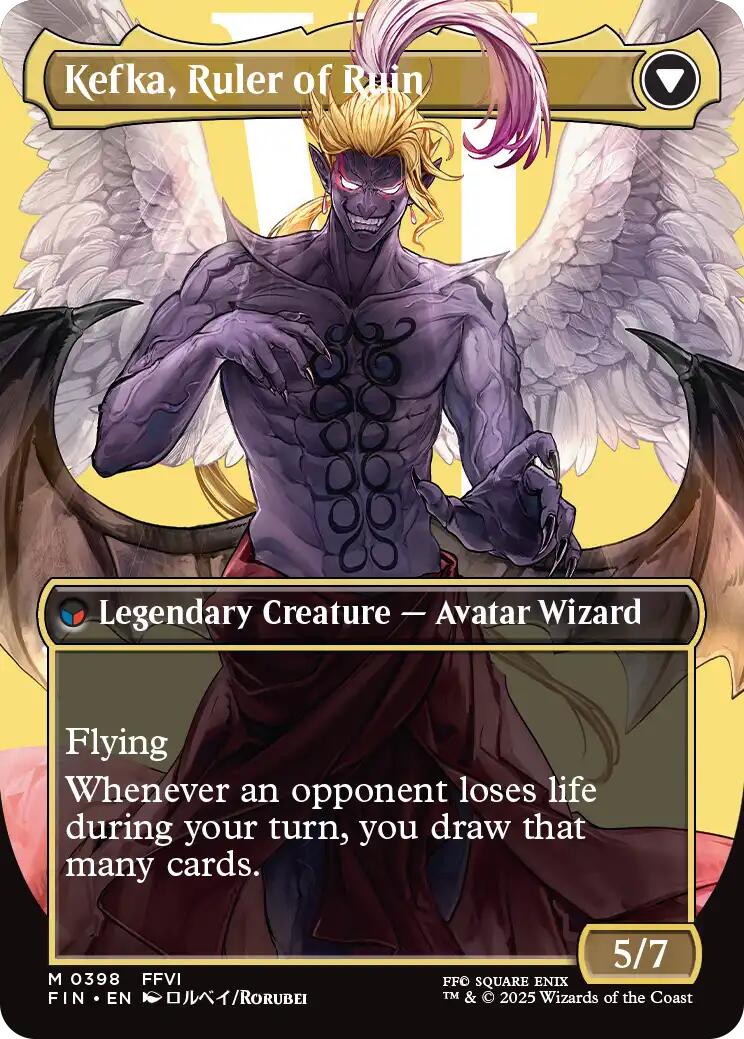 Kefka, Court Mage // Kefka, Ruler of Ruin (Borderless) (0398) [FINAL FANTASY] | Eastridge Sports Cards & Games
