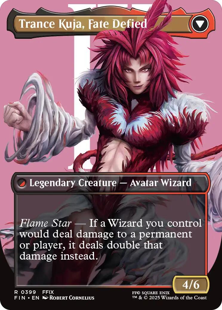 Kuja, Genome Sorcerer // Trance Kuja, Fate Defied (Borderless) [FINAL FANTASY] | Eastridge Sports Cards & Games