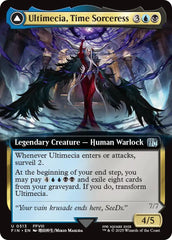Ultimecia, Time Sorceress // Ultimecia, Omnipotent (Extended Art) [FINAL FANTASY] | Eastridge Sports Cards & Games