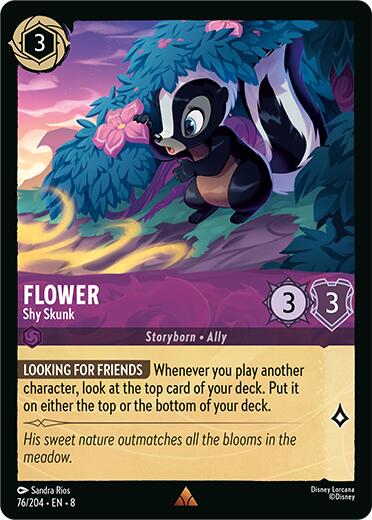 Flower - Shy Skunk (76/204) [Reign of Jafar] | Eastridge Sports Cards & Games