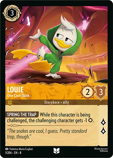 Louie - One Cool Duck (1/204) [Reign of Jafar] | Eastridge Sports Cards & Games