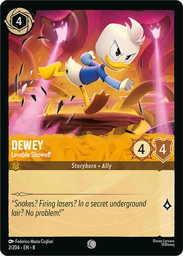 Dewey - Lovable Showoff (2/204) [Reign of Jafar] | Eastridge Sports Cards & Games