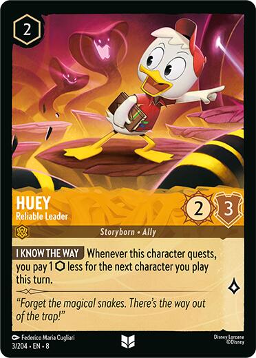 Huey - Reliable Leader (3/204) [Reign of Jafar] | Eastridge Sports Cards & Games