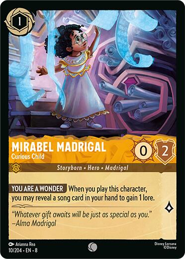 Mirabel Madrigal - Curious Child (10/204) [Reign of Jafar] | Eastridge Sports Cards & Games