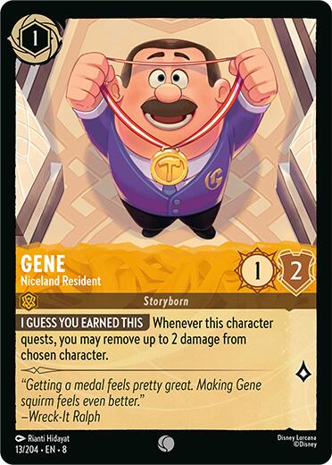 Gene - Niceland Resident (13/204) [Reign of Jafar] | Eastridge Sports Cards & Games