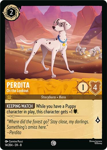Perdita - On the Lookout (14/204) [Reign of Jafar] | Eastridge Sports Cards & Games