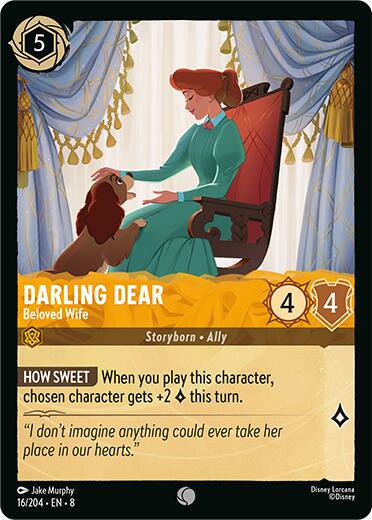 Darling Dear - Beloved Wife (16/204) [Reign of Jafar] | Eastridge Sports Cards & Games