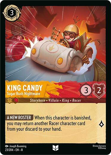 King Candy - Sugar Rush Nightmare (23/204) [Reign of Jafar] | Eastridge Sports Cards & Games