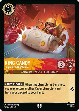 King Candy - Sugar Rush Nightmare (23/204) [Reign of Jafar]