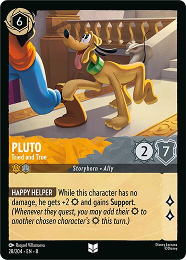 Pluto - Tried and True (28/204) [Reign of Jafar] | Eastridge Sports Cards & Games