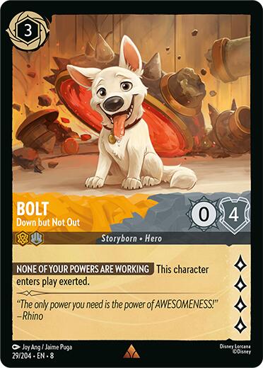 Bolt - Down but Not Out (29/204) [Reign of Jafar] | Eastridge Sports Cards & Games