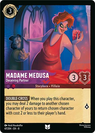 Madame Medusa - Deceiving Partner (47/204) [Reign of Jafar] | Eastridge Sports Cards & Games