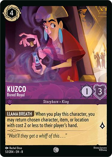 Kuzco - Bored Royal (53/204) [Reign of Jafar] | Eastridge Sports Cards & Games