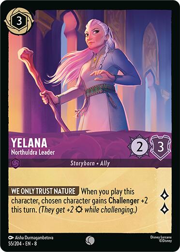 Yelana - Northuldra Leader (55/204) [Reign of Jafar] | Eastridge Sports Cards & Games