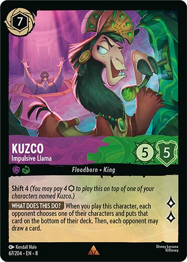 Kuzco - Impulsive Llama (67/204) [Reign of Jafar] | Eastridge Sports Cards & Games
