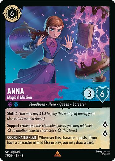 Anna - Magical Mission (72/204) [Reign of Jafar] | Eastridge Sports Cards & Games