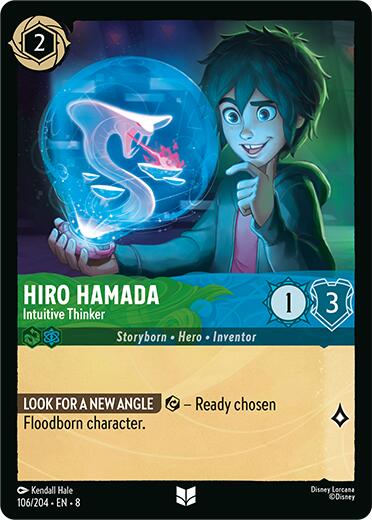 Hiro Hamada - Intuitive Thinker (106/204) [Reign of Jafar] | Eastridge Sports Cards & Games