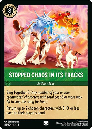 Stopped Chaos in Its tracks (115/204) [Reign of Jafar] | Eastridge Sports Cards & Games