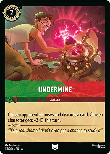 Undermine (117/204) [Reign of Jafar] | Eastridge Sports Cards & Games