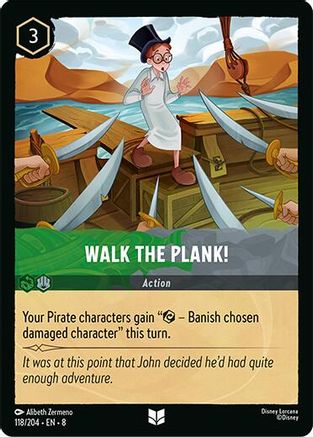 Walk the Plank (118/204) [Reign of Jafar] | Eastridge Sports Cards & Games