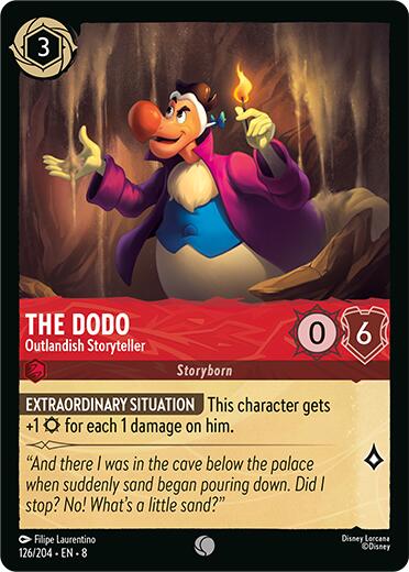 The Dodo - Outlandish Storyteller (126/204) [Reign of Jafar] | Eastridge Sports Cards & Games