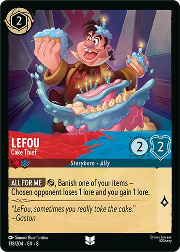 LeFou - Cake Thief (138/204) [Reign of Jafar] | Eastridge Sports Cards & Games