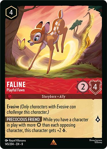 Faline - Playful Fawn (145/204) [Reign of Jafar] | Eastridge Sports Cards & Games
