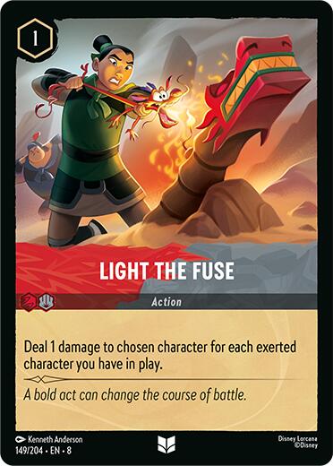 Light the Fuse (149/204) [Reign of Jafar] | Eastridge Sports Cards & Games
