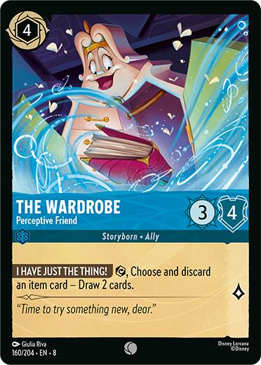 The Wardrobe - Perceptive Friend (160/204) [Reign of Jafar] | Eastridge Sports Cards & Games