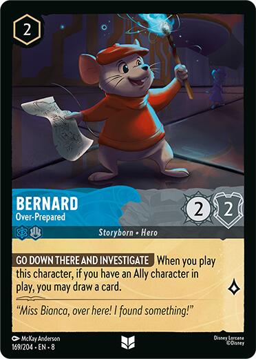 Bernard - Over Prepared (169/204) [Reign of Jafar] | Eastridge Sports Cards & Games