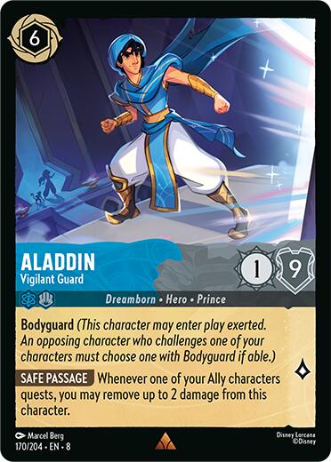 Aladdin - Vigilant Guard (170/204) [Reign of Jafar] | Eastridge Sports Cards & Games