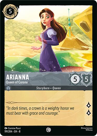 Arianna - Queen of Corona (191/204) [Reign of Jafar] | Eastridge Sports Cards & Games