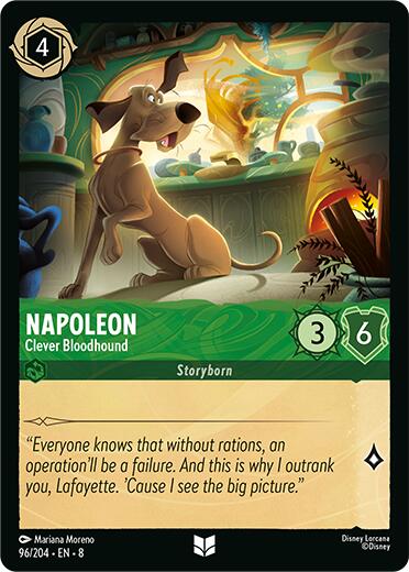 Napoleon - Clever Bloodhound (96/204) [Reign of Jafar] | Eastridge Sports Cards & Games
