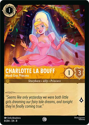 Charlotte La Bouff - Madri Gras Princess (8/204) [Reign of Jafar] | Eastridge Sports Cards & Games