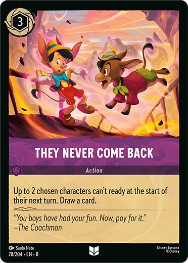 They Never Come Back (78/204) [Reign of Jafar] | Eastridge Sports Cards & Games
