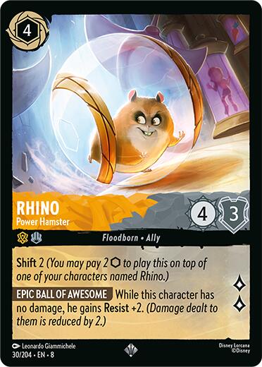 Rhino - Power Hamster (30/204) [Reign of Jafar] | Eastridge Sports Cards & Games