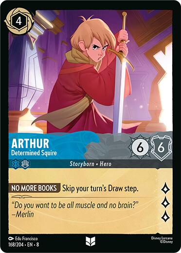 Arthur - Determined Squire (168/204) [Reign of Jafar] | Eastridge Sports Cards & Games