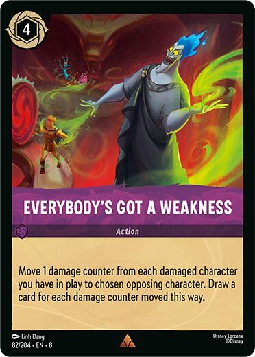 Everybody's Got A Weakness (82/204) [Reign of Jafar] | Eastridge Sports Cards & Games